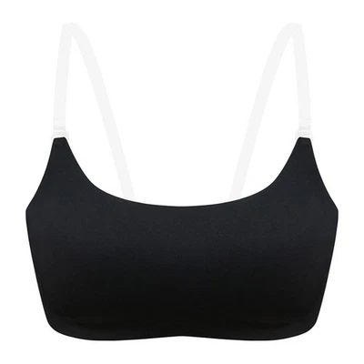 Nahtloser Damen BH mit transparenten Trägern und schönem Rückendesign - Bild 1 von 4