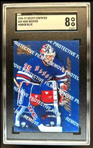 1996-97 Select Certified Mirror Blue SGC 8 #39 Mike Richter New York Rangers - Bild 1 von 2