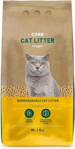 Amazon Brand - Lifelong Clumping Corn Cat Litter, Unscented, 10 L (Pack of 1) - Picture 1 of 3
