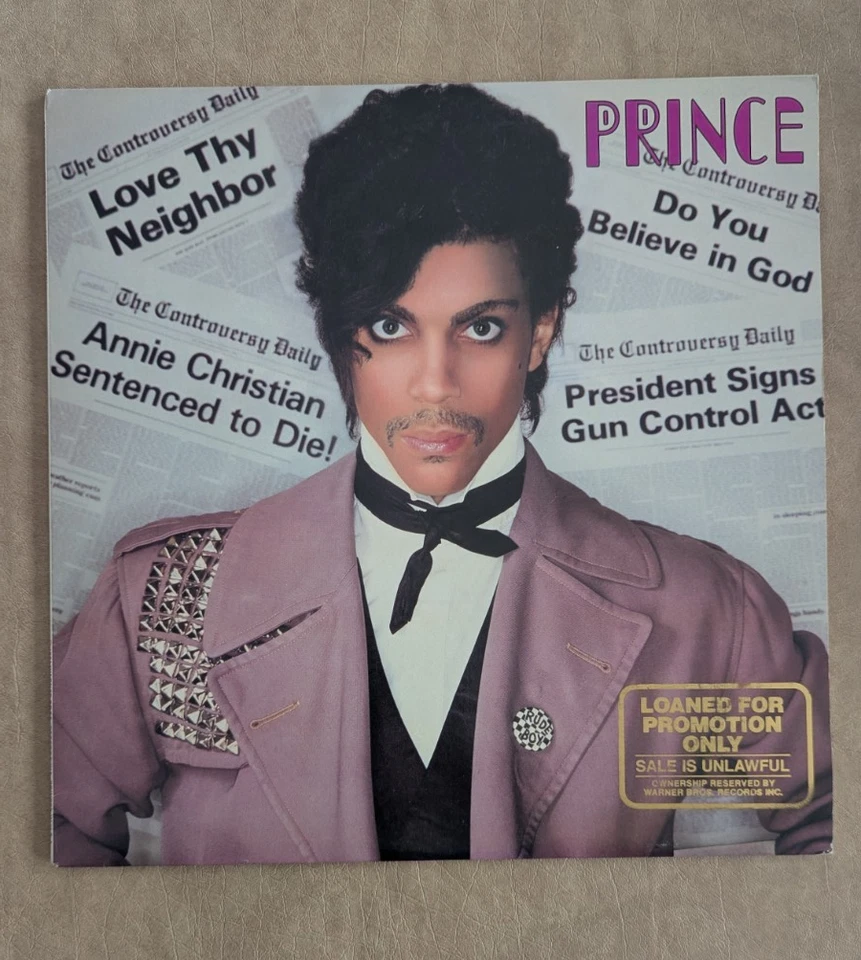 PRINCE SUPER RARE MINT 1st PRESSING 'CONTROVERSY' W/ 36X24" MINT POSTER FUNKY! - Image 1 of 4