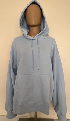 Victoria's Secret розовый пуловер синий большого размера толстовка с капюшоном XL - Изображение 1 из 4