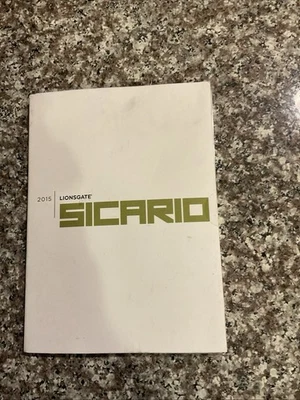 2015 Lionsgate Sicario DVD Fyc Screener Sealed New With Letter From Lionsgate. Foto 1 de 4