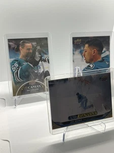 Erik Karlsson UD Canvas – San Jose Sharks – Upper Deck NHL Insert Logan Couture - Foto 1 di 8
