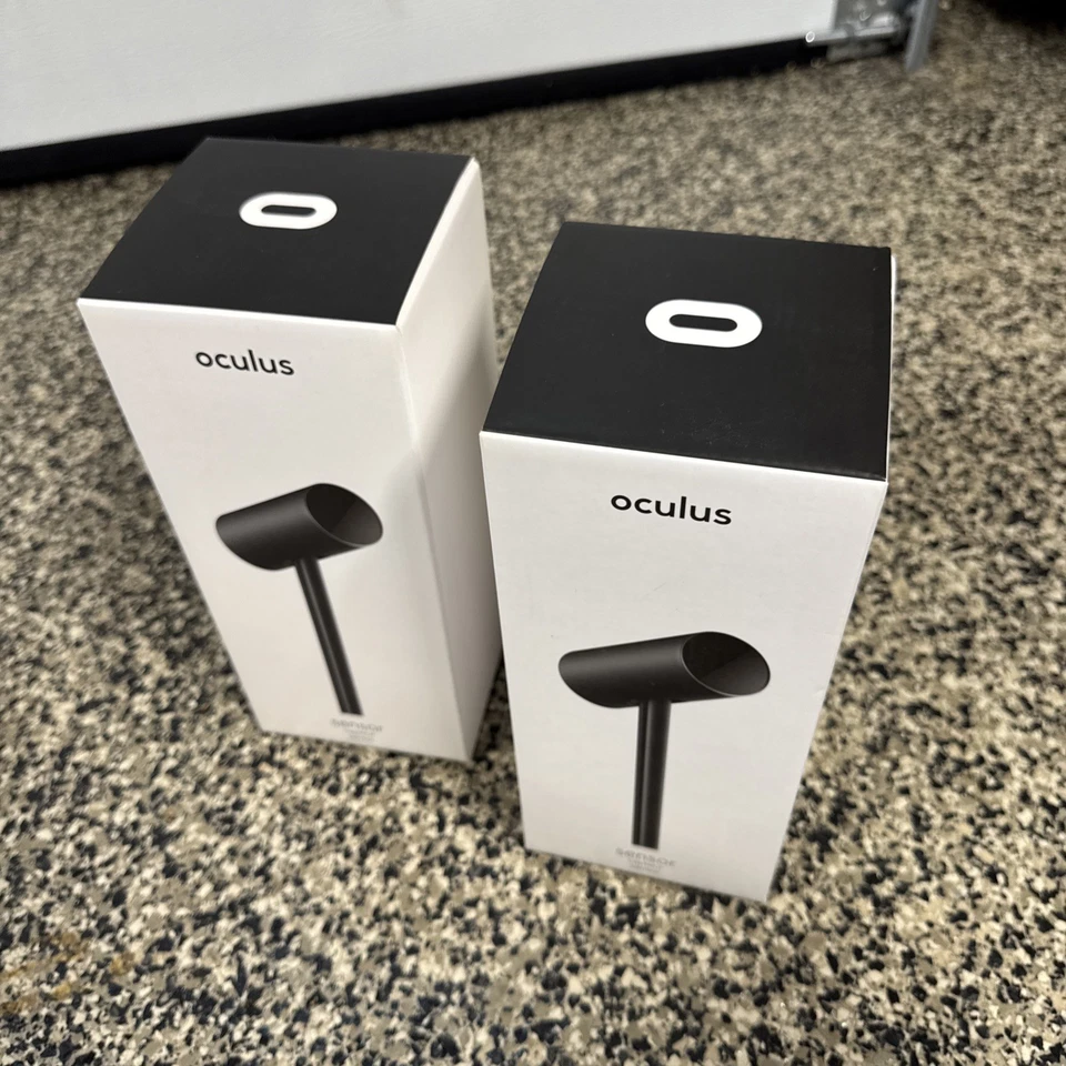 Pair of NEW Meta Oculus Sensor for Rift Virtual Reality Headset - Black - Image 1 of 1