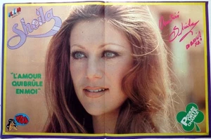*SHEILA =  POSTER coupure de presse 2 PAGES 1977 / CLIPPING - Foto 1 di 1
