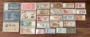 Lotto 25 Banconote Tutte Diverse (Rif: L-12) - Picture 1 of 1