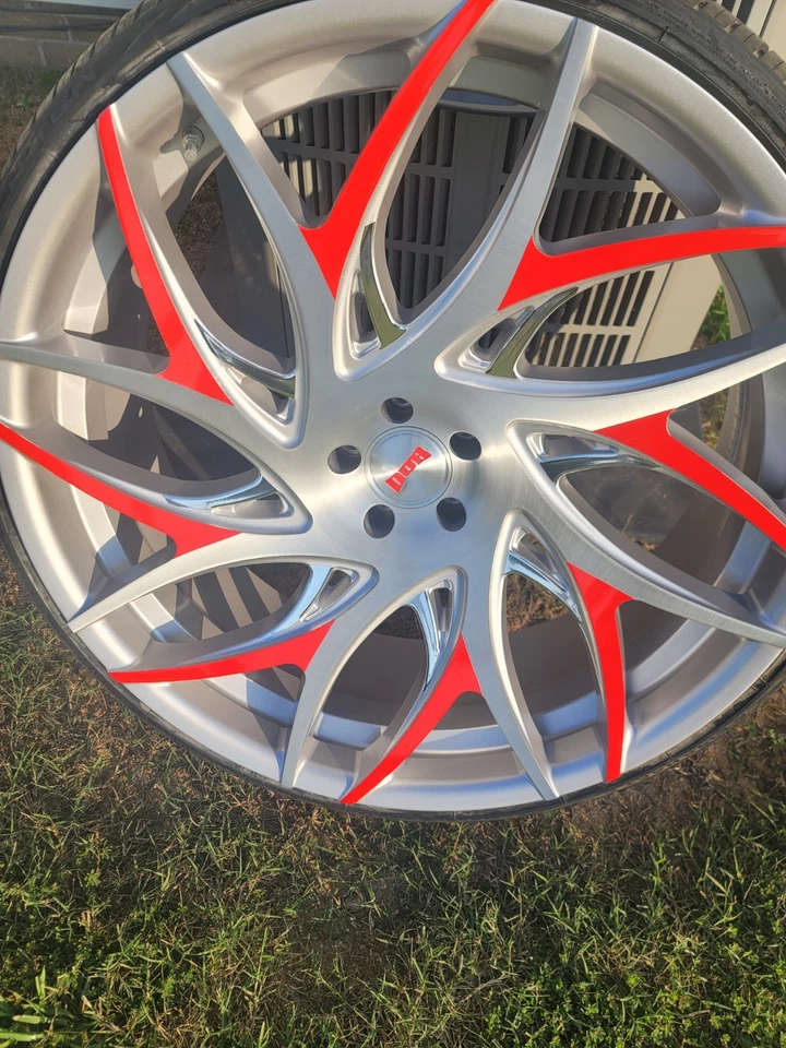 26 inch rims and tires - Image 1 of 4