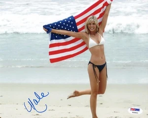 Marla Maples SIGNED 8x10 Photo *SEXY BIKINI*  PSA/DNA AUTOGRAPHED - Picture 1 of 1