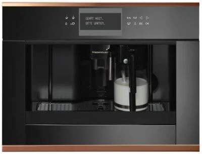 Küppersbusch CKV6550.0S7 Kaffeevollautomat schwarz mit Design-Kit Copper, 56 cm - Bild 1 von 2