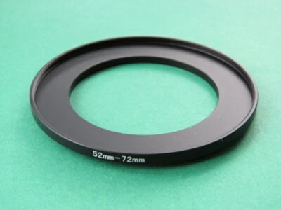 52mm-72mm Stepping Step Up Male-Female Lens Filter Ring Adapter 52mm-72mm  - Image 1 of 2