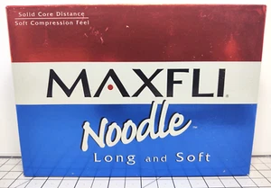 Maxfli Noodle Long and Soft Golf Balls 4 Packs of 3 Balls (12 Total) NOS 2006. - Picture 1 of 6