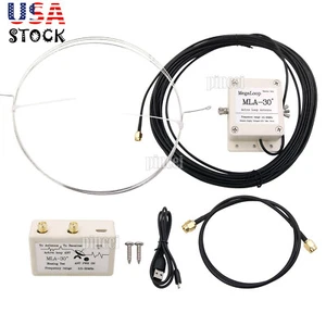 MLA-30+ 500KHz-30MHz Active Loop Antenna Shortwave Radio Antenna For Radio - Picture 1 of 7