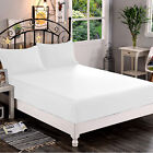 Hotel Quality Bedding Items 1000Tc Egyptian Cotton Select Size White -Edh