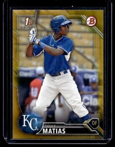2016 Bowman Prospects Gold Seuly Matias 40/50 Kansas City Royals #BP15 - Picture 1 of 2