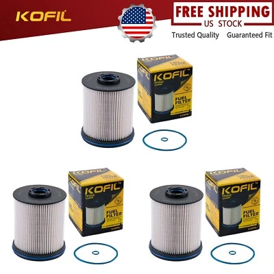 3x TP1015 Fuel Filter Kit for 2017-2018 Chevrolet Silverado 2500 HD/3500 HD 6.6L - Image 1 of 4