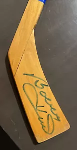 Bobby Hull Autographed Signed Greatest Hockey Legends mini stick Blackhawks - Picture 1 of 3