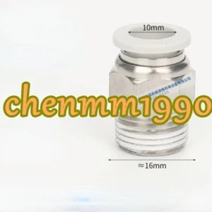 10PCS NEW APC10-03 pneumatic threaded through joint #CL - Picture 1 of 1