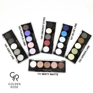 GOLDEN ROSE palette 5 fard a paupières PROFESSIONNELLE 101 BLUE LINE val 24€ - Imagen 1 de 1