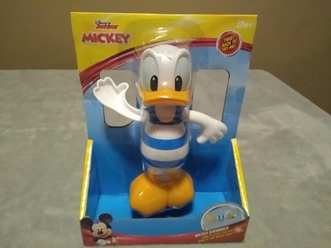 Disney Mickey Mouse Clubhouse Water Swimmer  ⭐ Donald Duck ⭐ Bath Toy ~NEW Cover