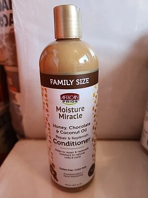 African Pride Moisture Miracle Conditioner - 16 oz Honey-Chocolate-Coconut Oil - Image 1 of 2
