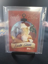 Santa Claus Santafied Autograph 2007 Topps SCA-SC Auto Christmas Trading Card