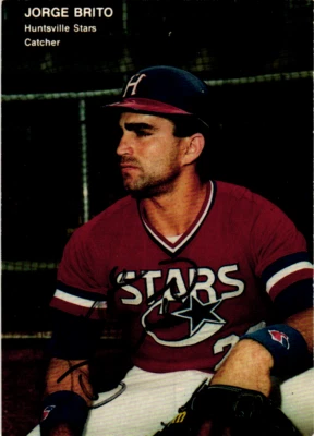 1990 Best Minor League - #180 Jorge Brito (RC) Signed Huntsville Stars - Image 1 of 2