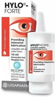 Hylo-Forte Eye Drops 10ml - Preservative Free