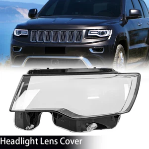For Jeep Grand Cherokee 2014-2019 Front Headlight Headlamp Lens Cover Left Side - Bild 1 von 12