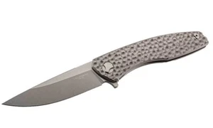 CUCHILLO DE BOLSILLO PLEGABLE HERBERTZ CON UNA MANO / ACERO INOXIDABLE / TITANIO / BLOQUEO DE MARCO / - Imagen 1 de 2
