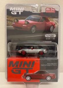 Chase Car 1/64 Mini GT Mazda Miata MX-5 (NA) Classic Silver Car MGT00361 - CHASE - Picture 1 of 1