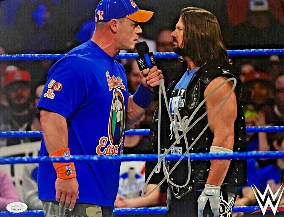 A.J. Foto autografada 11x14 assinada por estilos autenticada pela JSA #1 - Imagem 1 de 2