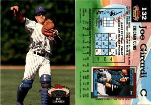 Joe Girardi 1992 Stadium Club Baseball Card 132  Chicago Cubs