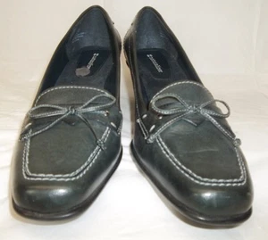 Naturalizer Blake hochhackige Damen-Büroschuhe US 9 1968 blau/grün Leder - Bild 1 von 8