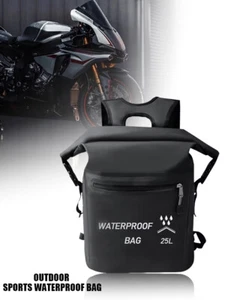 25L Waterproof Dry Bag Backpack Rucksack Storage Pack Sack Swimming Rafting - Foto 1 di 18