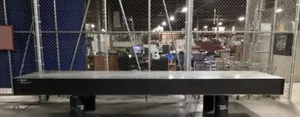 tested NEWPORT 5' x 16'  RS-1000 OPTICAL TABLE, PNEUMATIC SELF LEVEL ISOLATORS - Picture 1 of 4