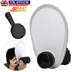 Universal Folding Photography Flash Lens Diffuser Reflector For SLR DSLR Camera - Picture 1 of 10