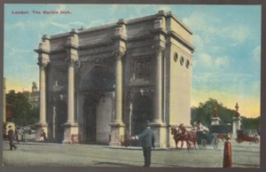 LONDON UK The Marble Arch Horse and Carriage Period POSTCARD - See Text - Picture 1 of 2