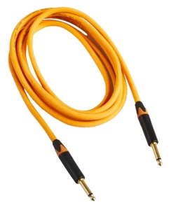 QuikLok Cavo Strumenti Jack Mono 6,3 mm Mono Vitamina C 6,3 Dritto 3 mt Neutrik - Imagen 1 de 5