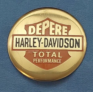 DEPERE HARLEY-DAVIDSON TOTAL PERFORMANCE DEALERSHIP FLAT OIL STICK DIP DOT NEW - Picture 1 of 4
