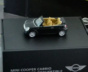 Herpa 8835 Special Edition Mini Cooper Convertible in Folding Box Black 1:87 - Picture 1 of 3