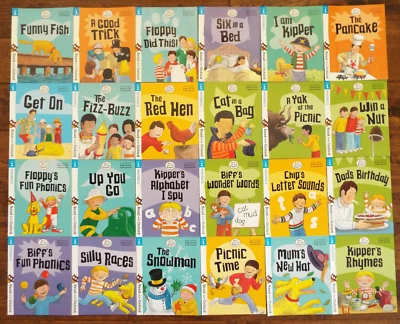 Lot 24 Biff Chip and Kipper Stage 1 Read with Oxford Books - Image 1 of 4
