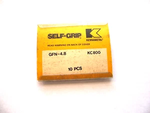New 10 Pcs - GFN-4.8  KC800  Cut Off Inserts Kennametal - Picture 1 of 4
