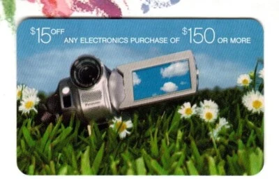 TARGET Video Camera & Daisies ( 2006 ) Promotional Card ( $0 - EXPIRED ) V3 - Image 1 of 2