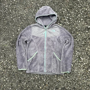 📦FREE AUS SHIPPING☀️Vintage The North Face Fleece Grey - Girls L - Picture 1 of 4