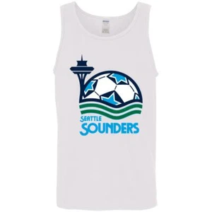 Seattle Sounders Tank Top Classic | NASL Soccer Team - Picture 1 of 5