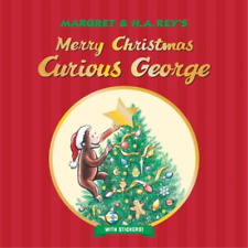 H. A. Rey Merry Christmas, Curious George with Stickers (Paperback) (UK IMPORT)