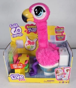 Little Live Pets Gotta Go Flamingo Interactive Plush Toy New - Picture 1 of 2