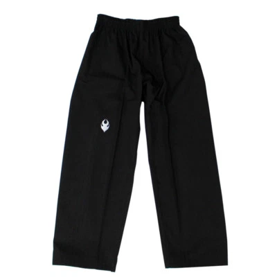 New Black Red Uniform Pants Dobok Gi Elastic Waist Taekwondo Karate Judo WTF KTF - Image 1 of 4