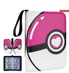 Pokémon Karten Mappe 4 Pocket 50 Seiten Karten Album Mappe für 400 Karten - Bild 1 von 8
