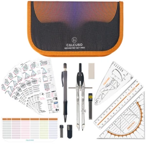 CALCUSO GEOMETRIE SET PRO - Orange - Picture 1 of 7